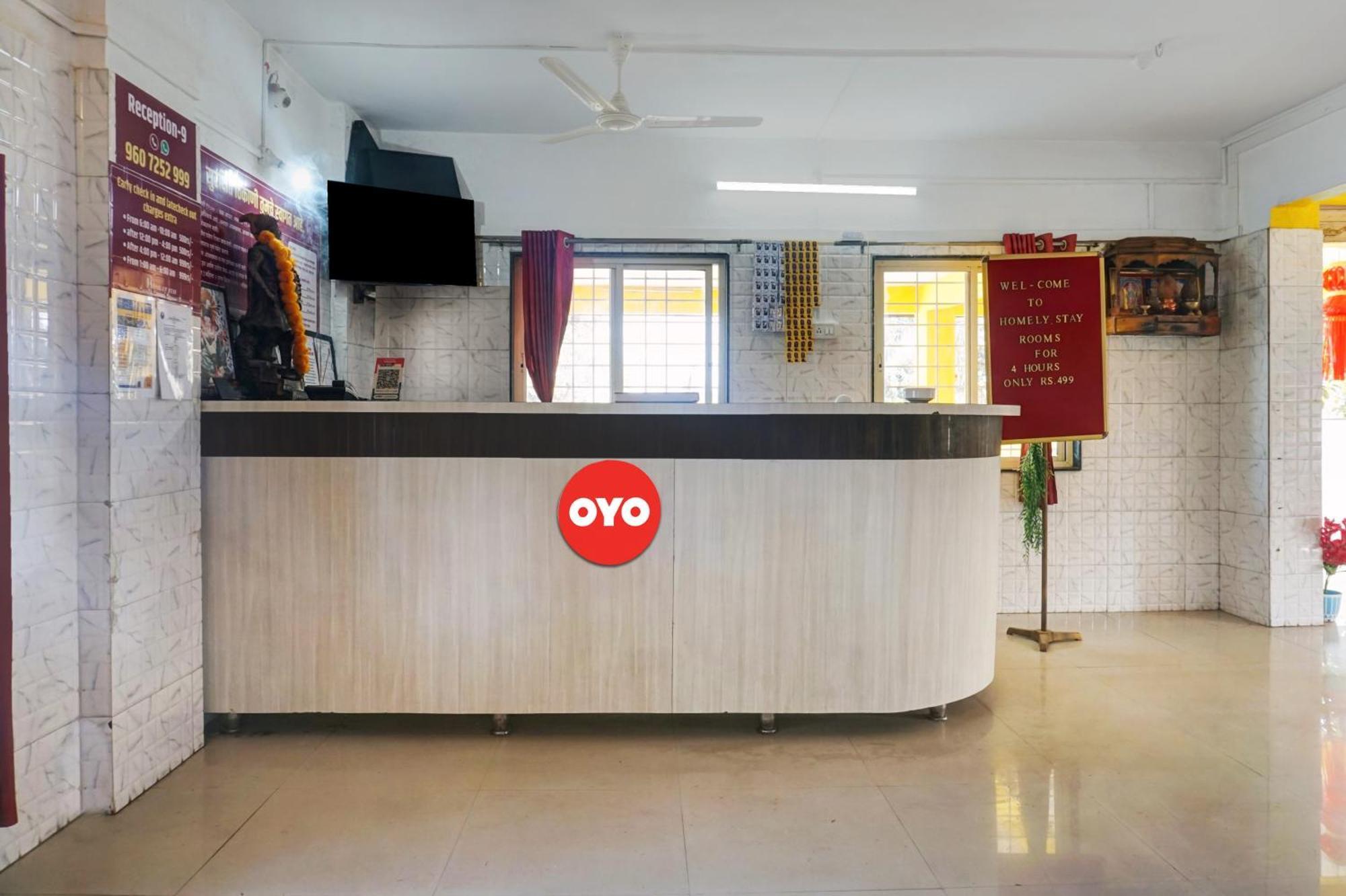 Hotel O Happy Homely Stay Sasvad Bagian luar foto