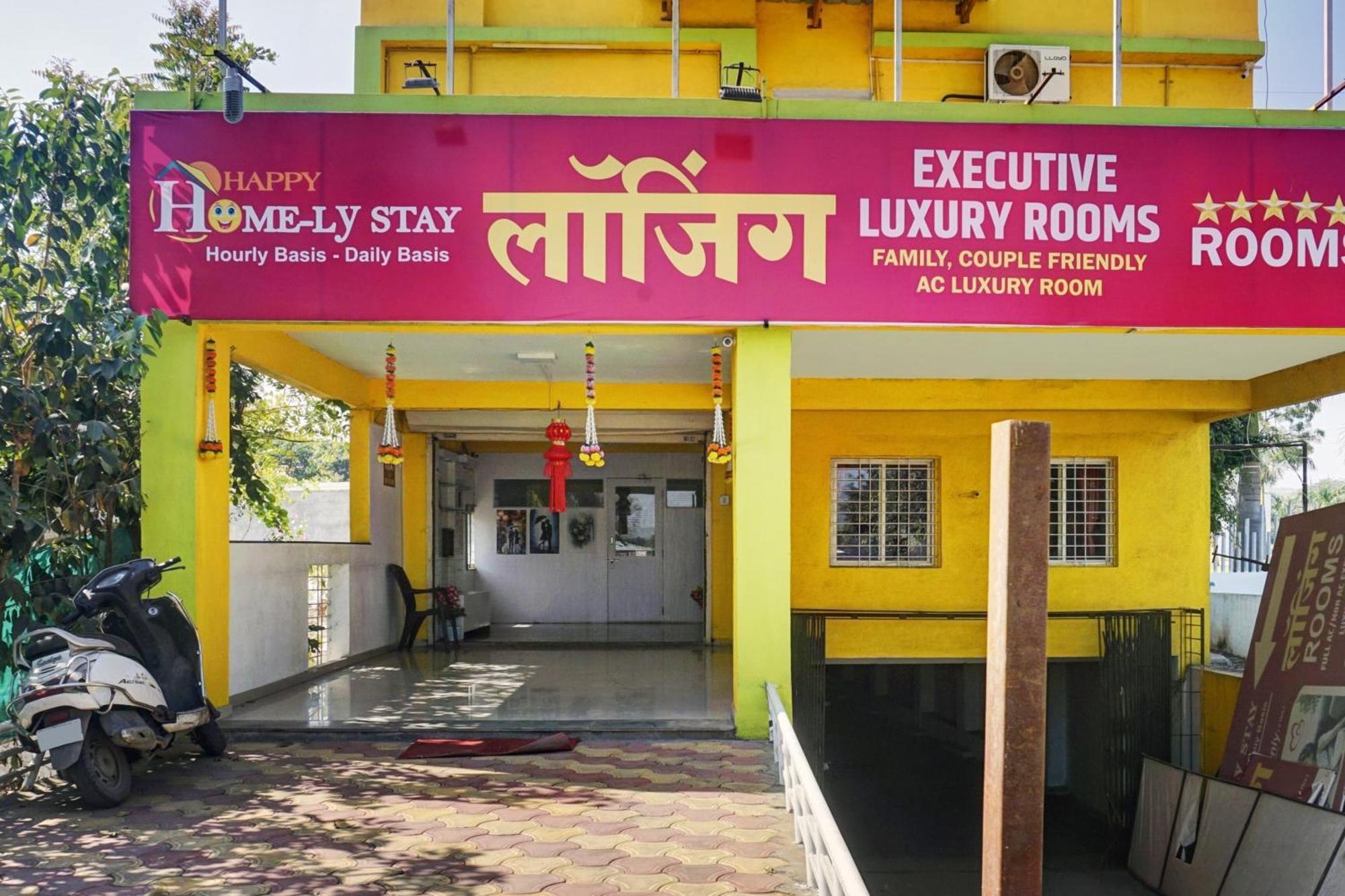 Hotel O Happy Homely Stay Sasvad Bagian luar foto