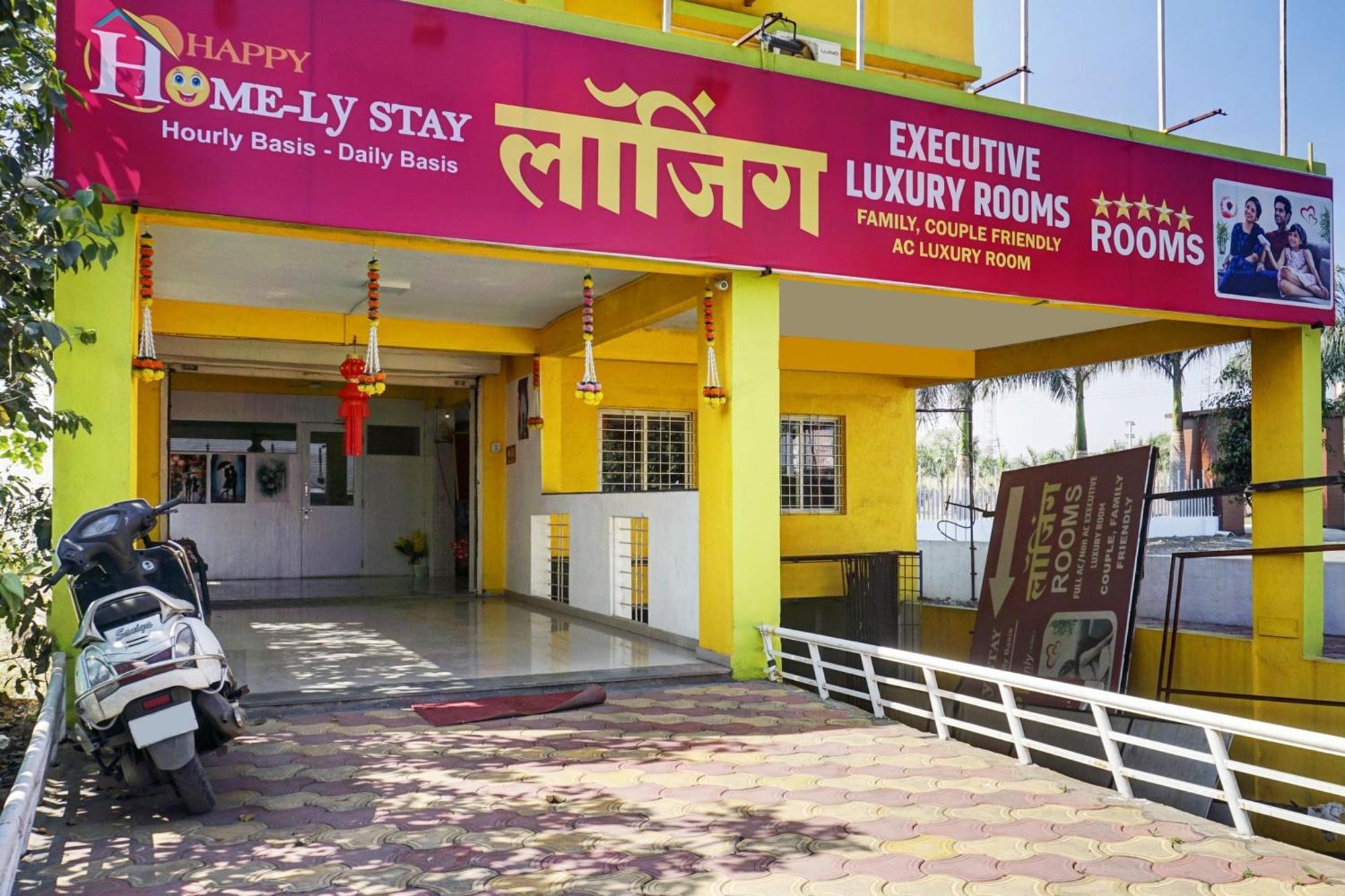Hotel O Happy Homely Stay Sasvad Bagian luar foto